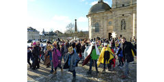 Aussendung der Sternsinger im Hohen Dom zu Fulda (Foto: Karl-Franz Thiede)